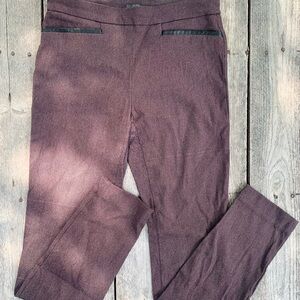 Stylish Burgundy Pants